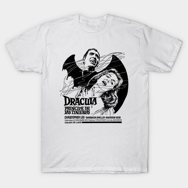 Dracula: Prince of Darkness T-Shirt by The Video Basement